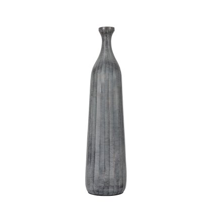 Accessories - Enya Antique Grey Bottle Vase (Medium)