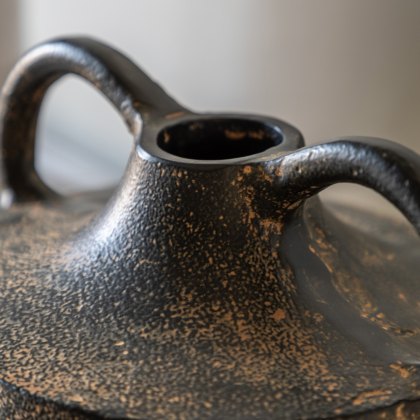 Accessories - Gobi Cast Metal Vase