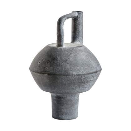Accessories - Mahki Vase Grey Fossil