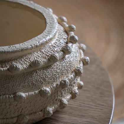 Accessories - Namibia Bowl Shape Vase Magnesium