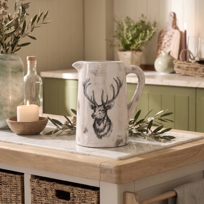 Accessories - Stag Pitcher Vase Large Distressed