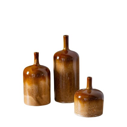 Accessories - Vormark Set of 3 Ornaments Brown