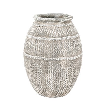 Accessories - Zante Vase Small Antique Grey