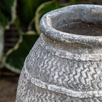 Accessories - Zante Vase Small Antique Grey