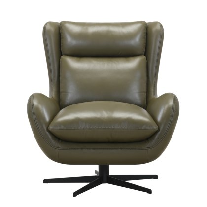 Donegal - Leather Accent Chair