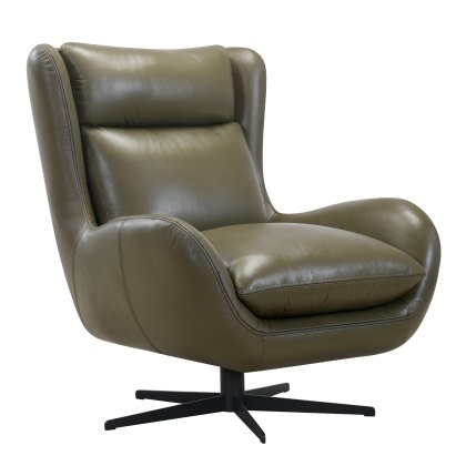 Donegal - Leather Accent Chair