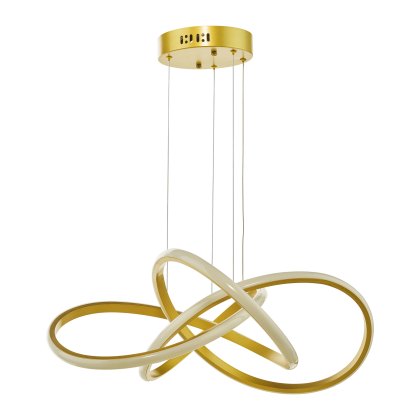 Dar Fusion - Pendant Satin Gold LED