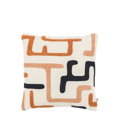 Cushions - Arul Nutmeg Embroidered