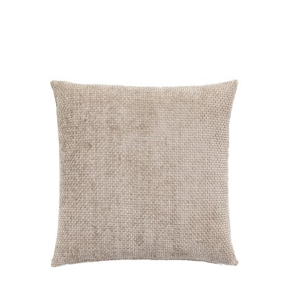 Cushions - Basketweave Chenille Cream (2pk)