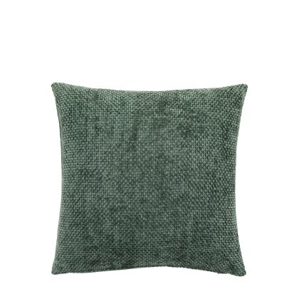 Cushions - Basketweave Chenille Olive (2pk)