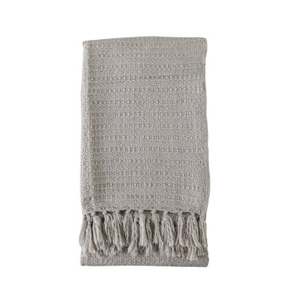 Throws - Acrylic Textured Natural
