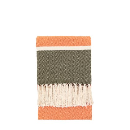 Throws - Crosshatch Woven (Taupe)