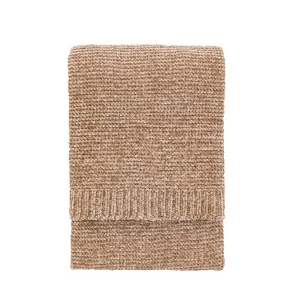 Throws - Deco Luxe Chunky Chenille (Taupe)