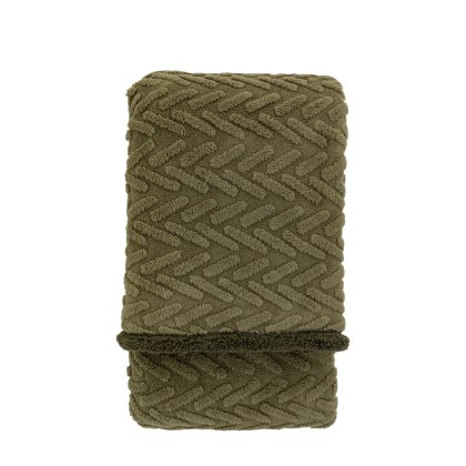 Throws - Herringbone Sherpa (Sage)