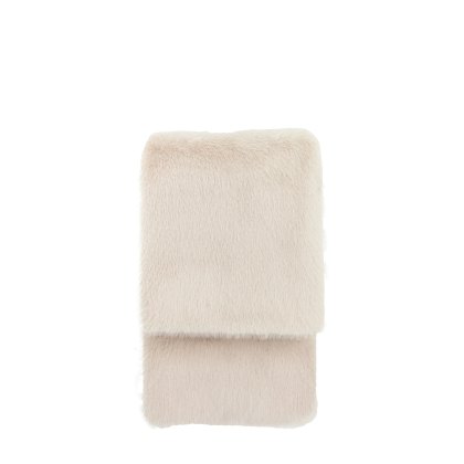 Throws - Maple Faux Fur Oatmeal (Small)