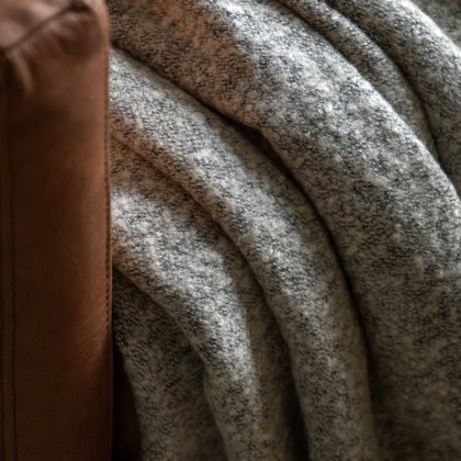 Throws - Melange Acrylic (Dark Grey)