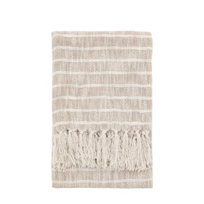 Throws - Melford Stripe (Sand)