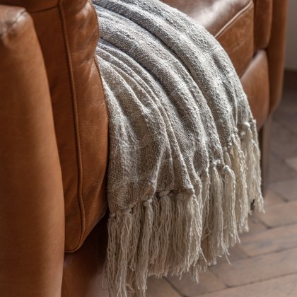 Throws - Melford Stripe (Sand)