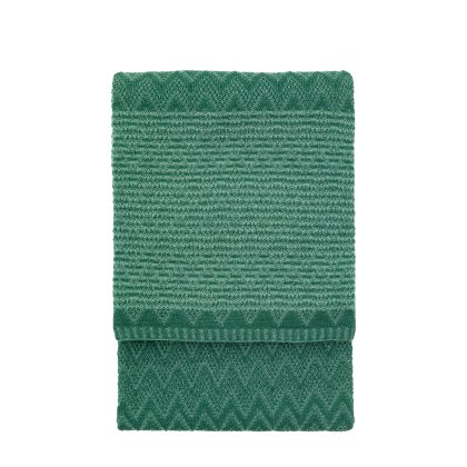 Throws - Nalu Knitted Herringbone (Green)