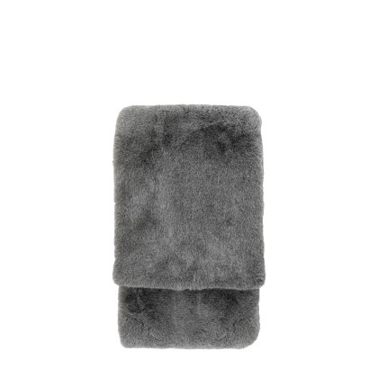 Throws - Roscose Faux Fur Smoke Grey (Small)