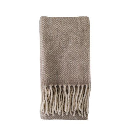 Throws - Wool Taupe