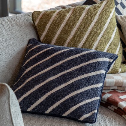 Cushions - Hemsby Stripe Woven (Ink)