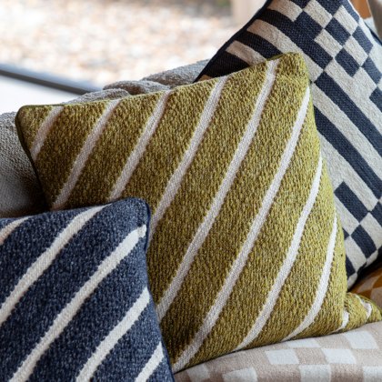 Cushions - Hemsby Stripe Woven (Olive)