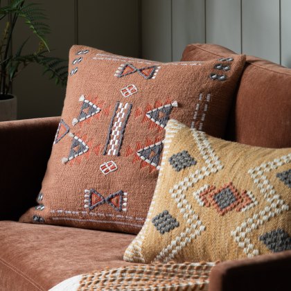 Cushions - Arlo Brown Embellished