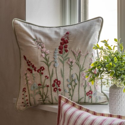 Cushions - Kilnsey Embroidered Meadow