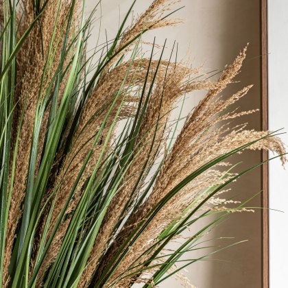 Faux Plants - Faux Grass with Feather Seed (12pk)