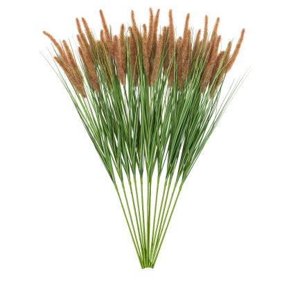 Faux Plants - Faux Grass with Seed Heads Natural (12pk)