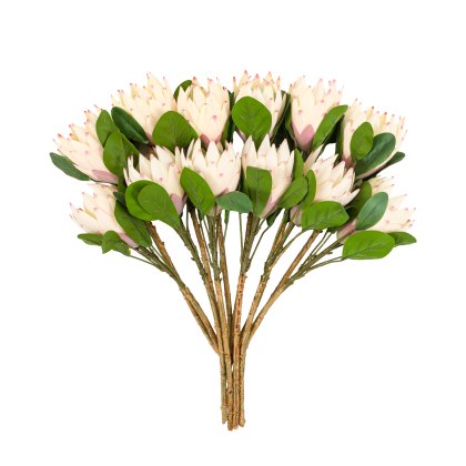 Faux Flowers - Faux Stem Statement Tropical Ivory (12pk)