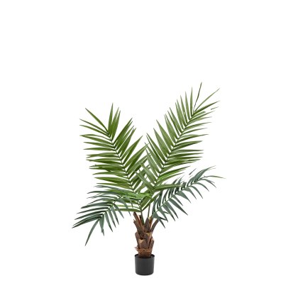 Faux Plants - Potted King Kentia Palm Tree 4ft
