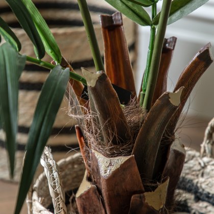 Faux Plants - Potted King Kentia Palm Tree 5ft