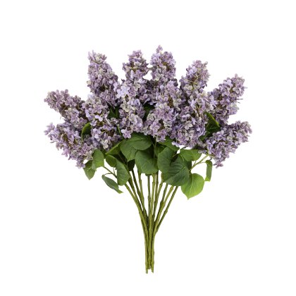 Faux Flowers - Vintage Cone Hydrangea Floral Stem Violet (12pk)