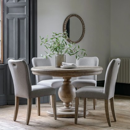 Vancouver - Round Extending Dining Table
