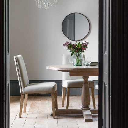 Rex - Dining Chair Cement Linen (2pk)