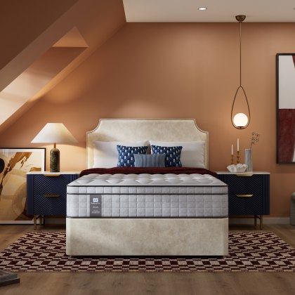 Nelson (Plush) - Mattress and Divan Platform Top Set