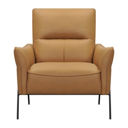 Galway - Tan Leather Accent Chair Galway - Tan Leather Accent Chair