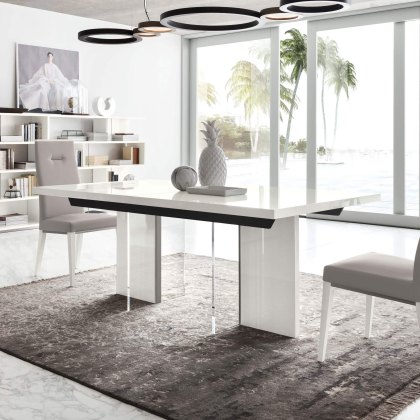 Milan Dining - Extending Dining Table 196cm