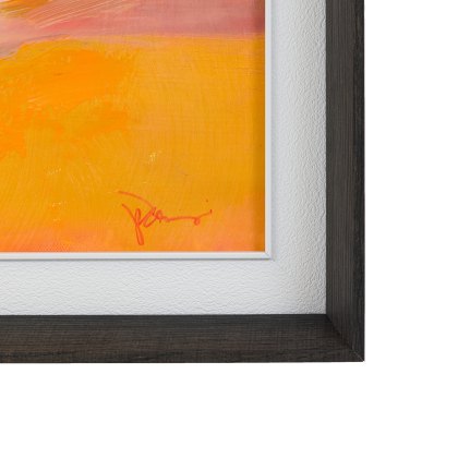 Blazing - Framed Canvas