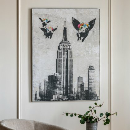 Concrete Dreams II - Framed Canvas