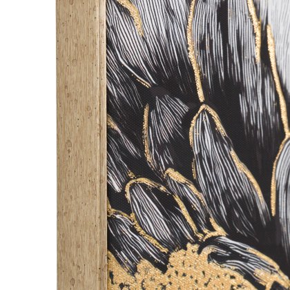 Dhalia - Framed Canvas