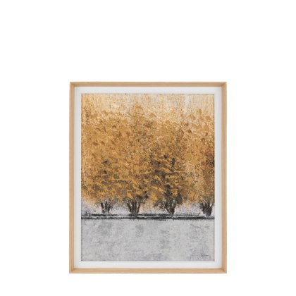 Hint of Heat - Framed Canvas