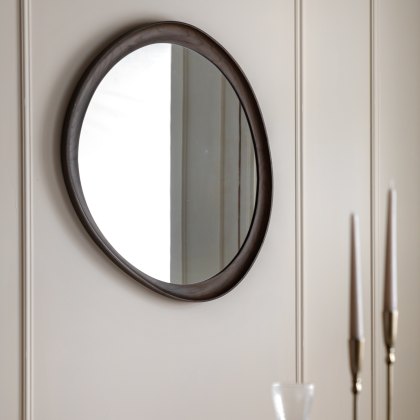 Mirrors - Copenhagen Pebble Mirror (Walnut)