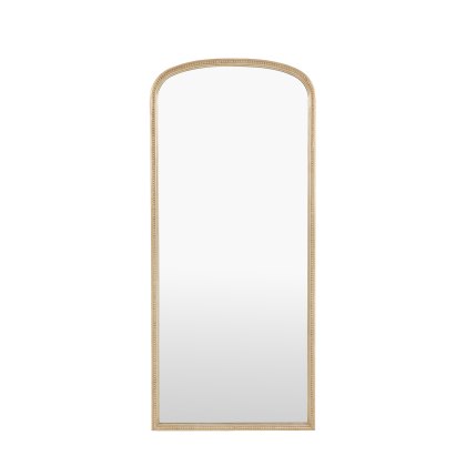 Mirrors - Florentine Leaner Mirror Champagne