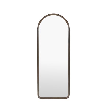 Mirrors - Helsinki Arch Leaner Mirror Walnut