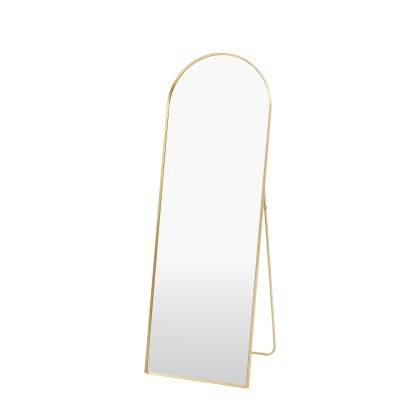 Mirrors - Holworth Cheval Mirror Gold