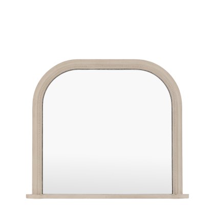 Mirrors - Shoreline Overmantle Mirror Grey