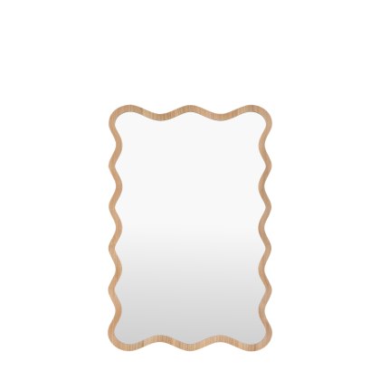 Mirrors - Wiggle Mirror Oak